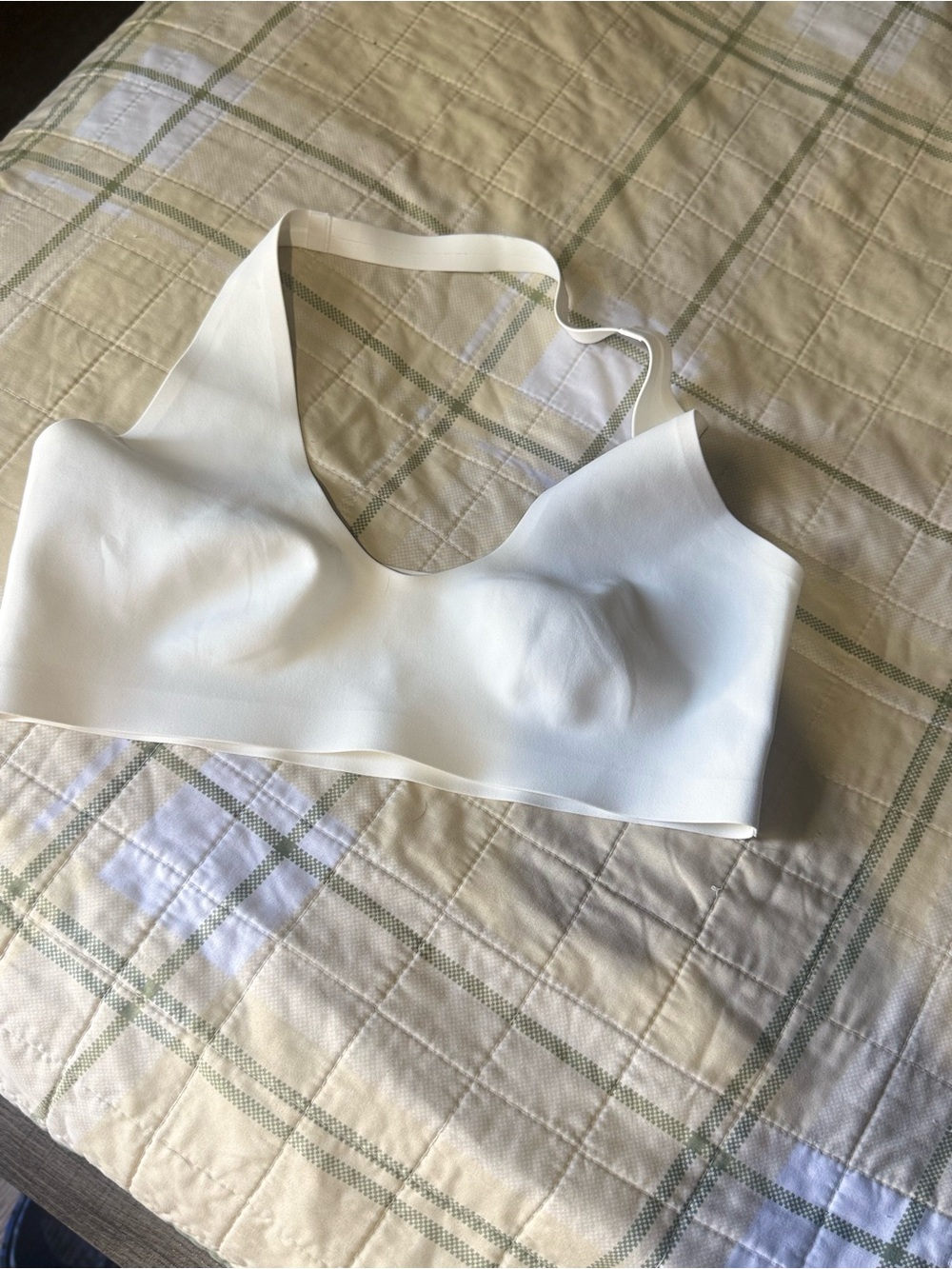 Free People Smooth White Seamless Bralette